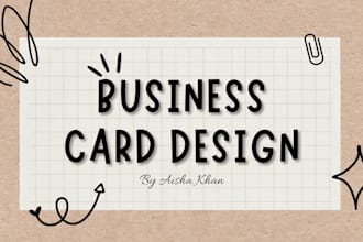 design business card, letterhead, and stationery items