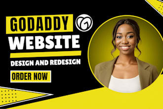 godaddy, godaddy website, godaddy website design, godaddy website redesign