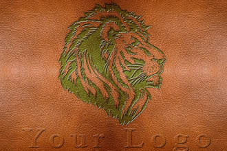create logo to embossed leather or paper stamp in 12 hours