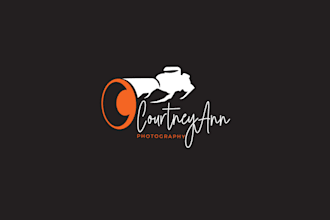 make a creative camera logo design in one day