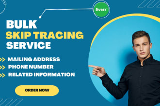 offer best accurate skip tracing service