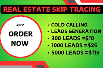 do real estate skip tracing and lead generation