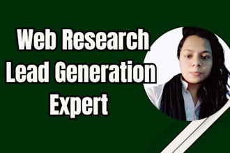 provide email addresses excel data entry lead generation data scraping