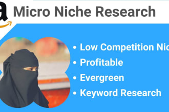 do amazon micro niche and keywords research