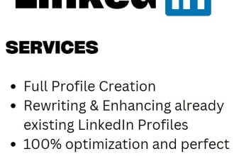 create and enhance your linkedin profile