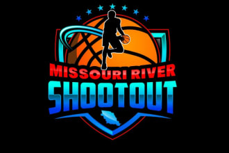design creative basketball logo for you in just 1 day