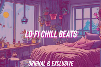 produce lofi chill music for you