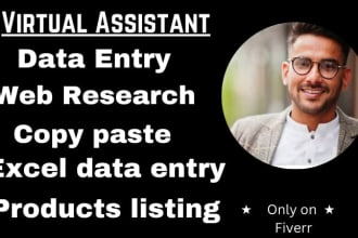 do urgent excel data entry,copy past,typing in 24 hours