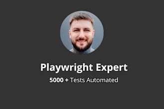 automate test cases using playwright and javascript