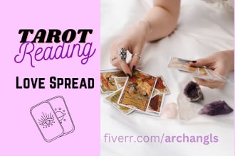 do a detailed love tarot reading and get you the answers