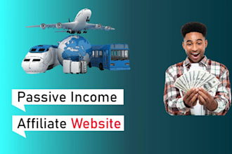 build passive income  affiliate website