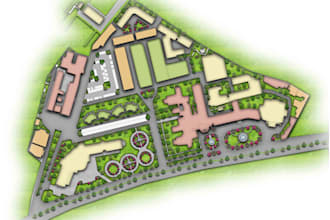 do architectural site plan, master plan, landscape plan