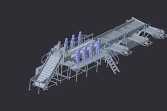 design all type of conveyor machines and layout