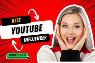 do youtube influencer research and provide you email list
