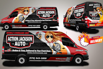 do professional van and vehicle wrap, racing car wrap, boat wrap