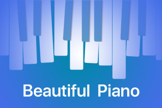 compose beautiful  piano music for relaxing  and meditation