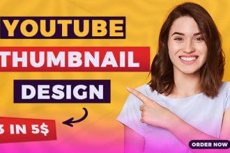 create amazing youtube thumbnail template