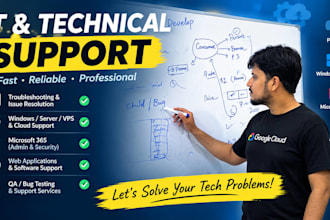 provide IT or technical support engineering services