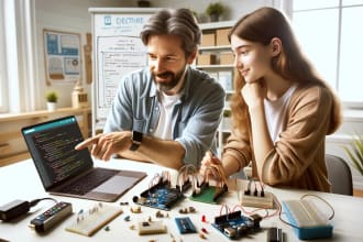 teach you arduino programming and basic electronics