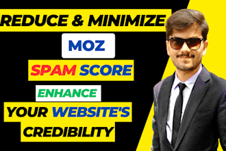 minimize and reduce your websites moz spam score