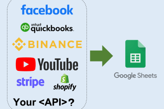 connect any API to google sheets, airtable, or database