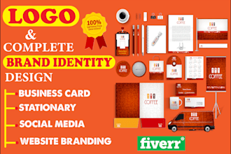 design unique logo and brand identity