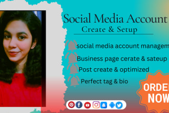 your facebook, instagram, linkedin, adcamping, and social media manager