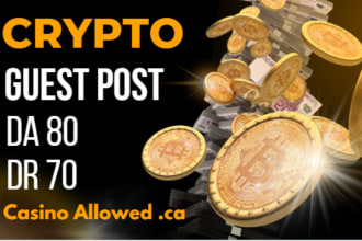 do crypto, bitcoin, forex guest post with dofollow backlink
