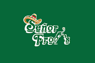 do professional frog hangovers logo design with vector file