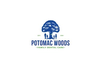 make premium original dental practice logo