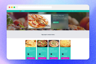create a react or nextjs website for your business