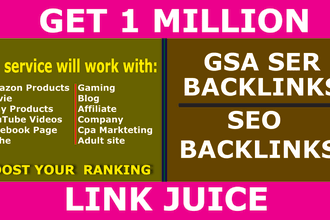 provide tier 2 or tier 3 SEO backlinks using search engine ranker
