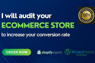 audit your website and give 7 tips to increase sales