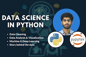 do data science for you in python jupyter notebook