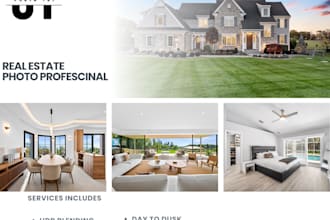 do real estate photo editing hdr , flambient