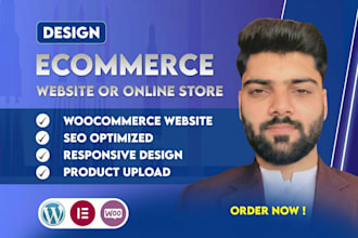 design wordpress ecommerce webshop and woocommerce online shop