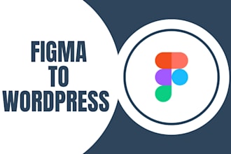 do figma to wordpress or convert website to wordpress website using elementor