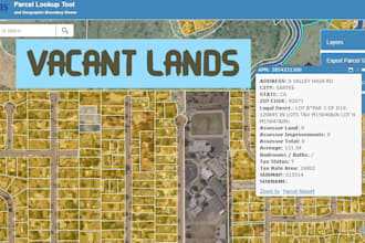 provide vacant land bulk leads