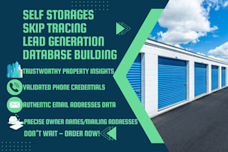 provide self storages list