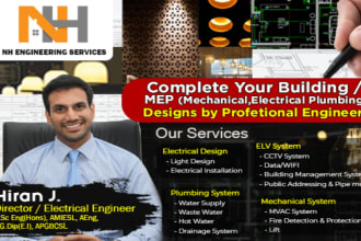 do mep electrical mechanical plumbing and elv designs