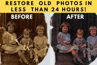 enhance and restore your blurry or old pictures
