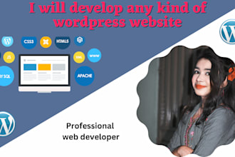 develop a professional e commerce website for you