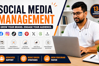 manage your social media accounts and paid ads