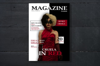 design eye catchy magazine cover
