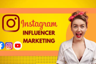 research and find instagram influencer marketing for your niche