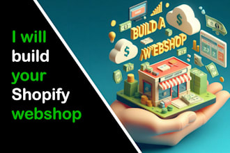 build a webshop using shopify