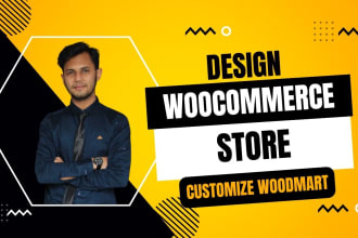 design woocommerce store and customize woodmart ocean wp martfury theme