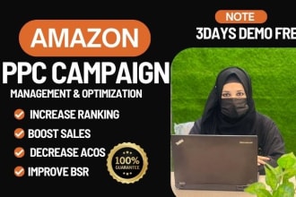 do amazon PPC setup and amazon PPC expert