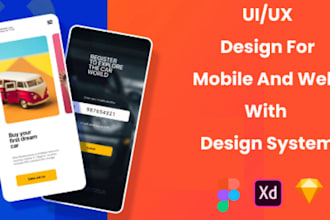 do UI UX design for your mobile app