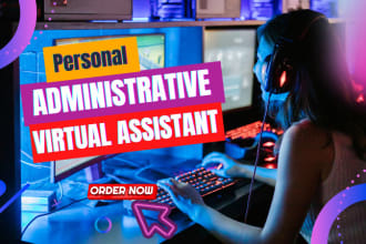 be your personal administrative virtual assistant